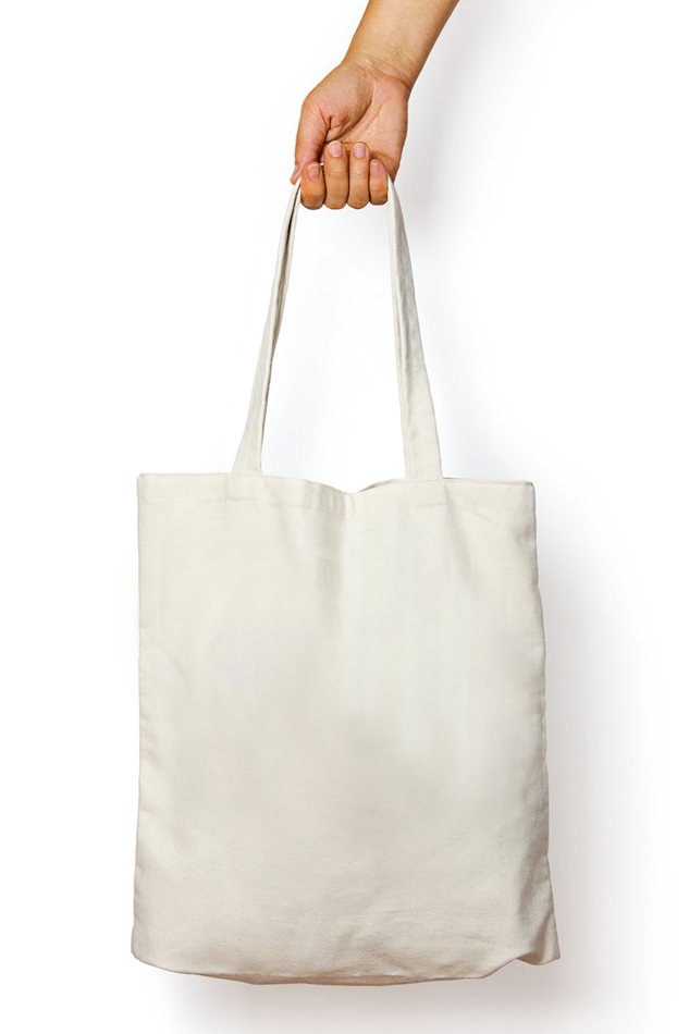 Unisex Zipper Tote Bag with Cute Koala Design