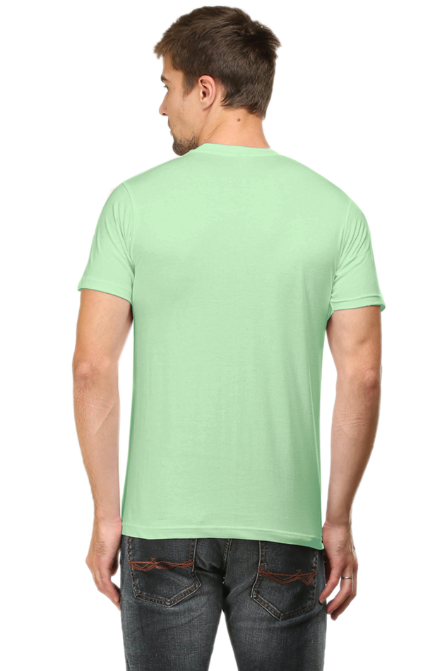 Men's Round Neck Half Sleeve T-Shirt with Breaking Bad Heisenberg Design